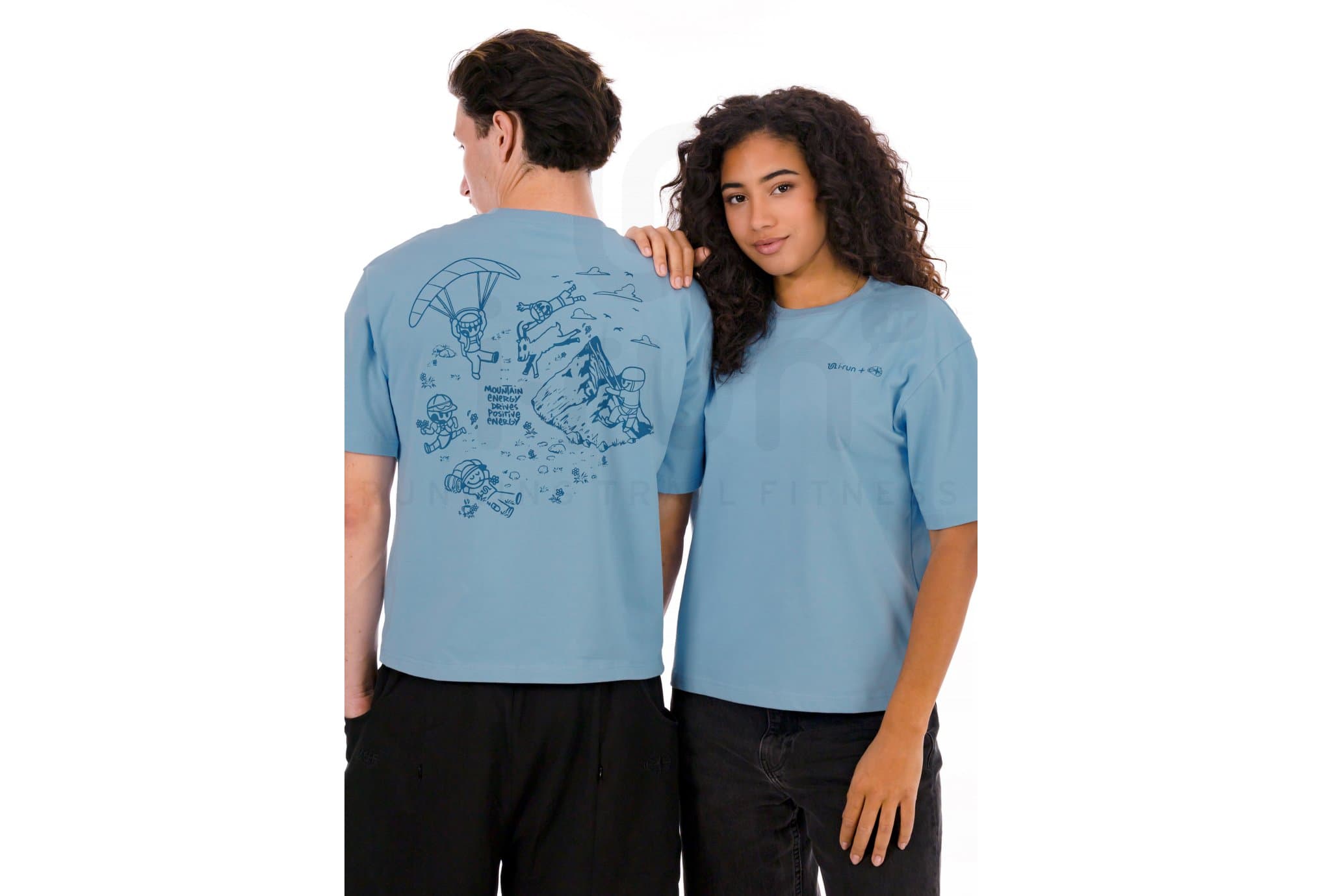 Triple Sphere Tee-shirt Supraw Bleu