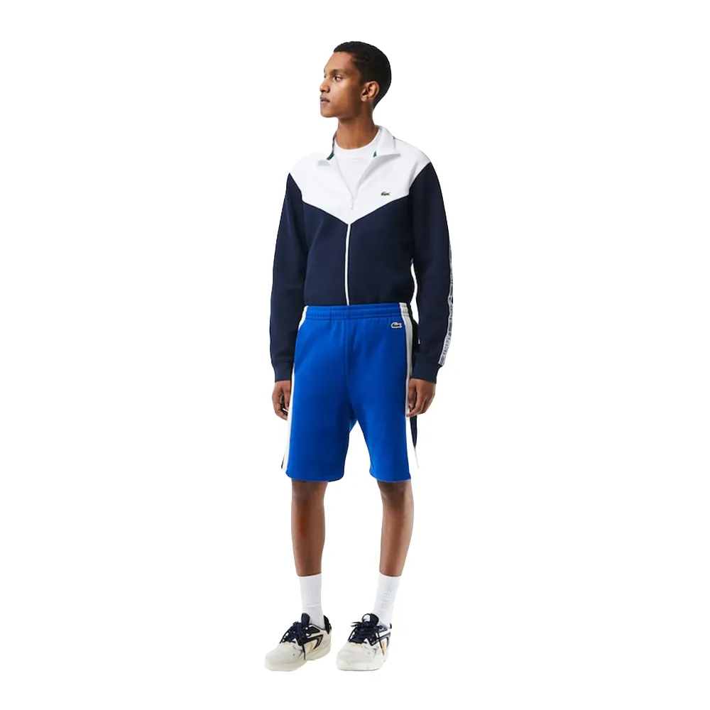 Bermuda Lacoste Classic logo croco Homme Bleu