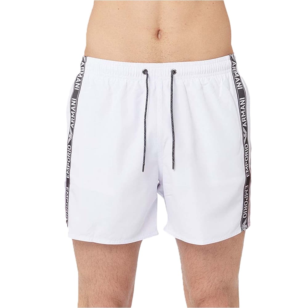 Maillot de bain Emporio Armani GA line Homme Blanc