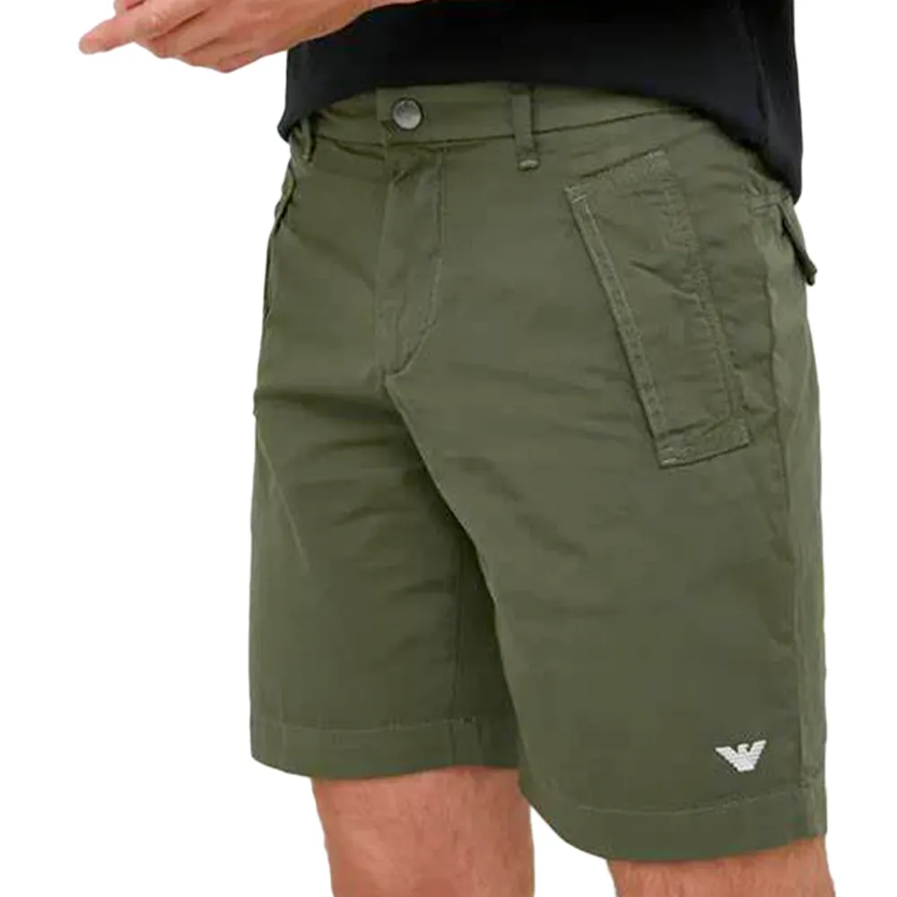 Short Emporio Armani Eagle Homme Vert
