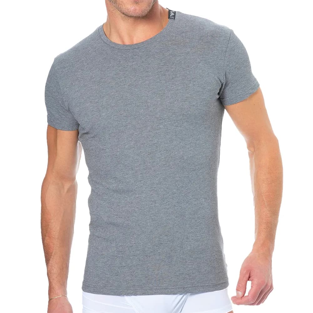 T shirt Emporio Armani Eagle Homme Gris