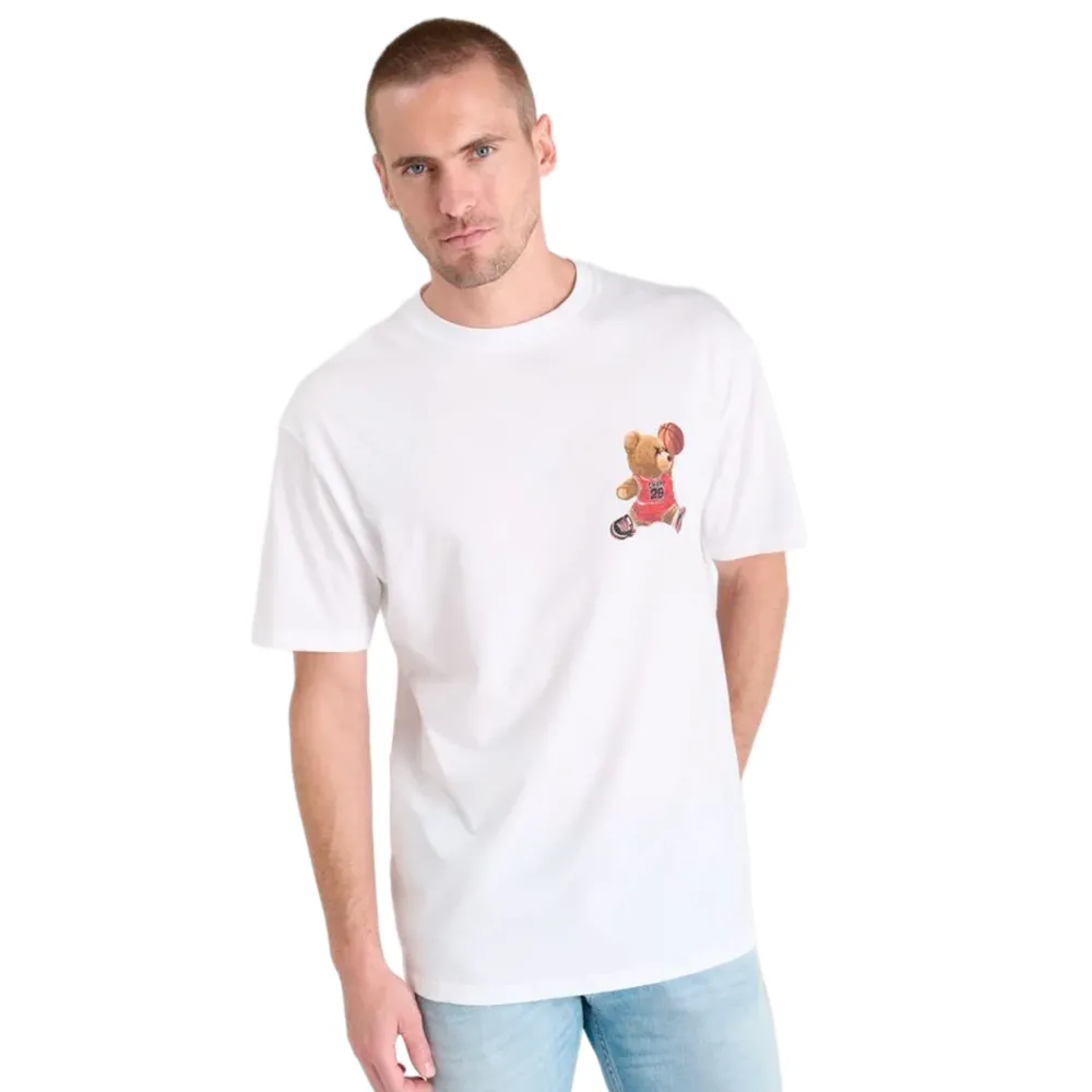 T shirt Le Temps Des Cerises Toro Homme Blanc