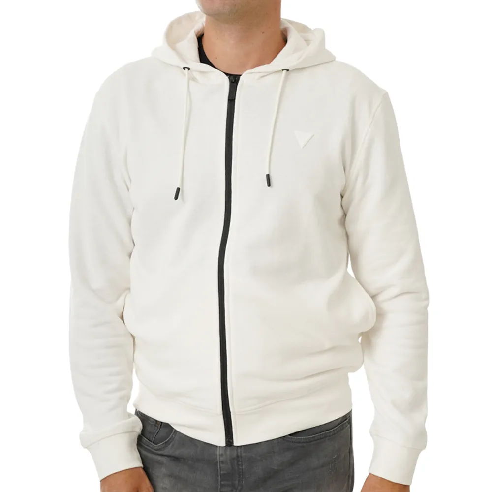 Sweat Guess Patch G Homme Blanc