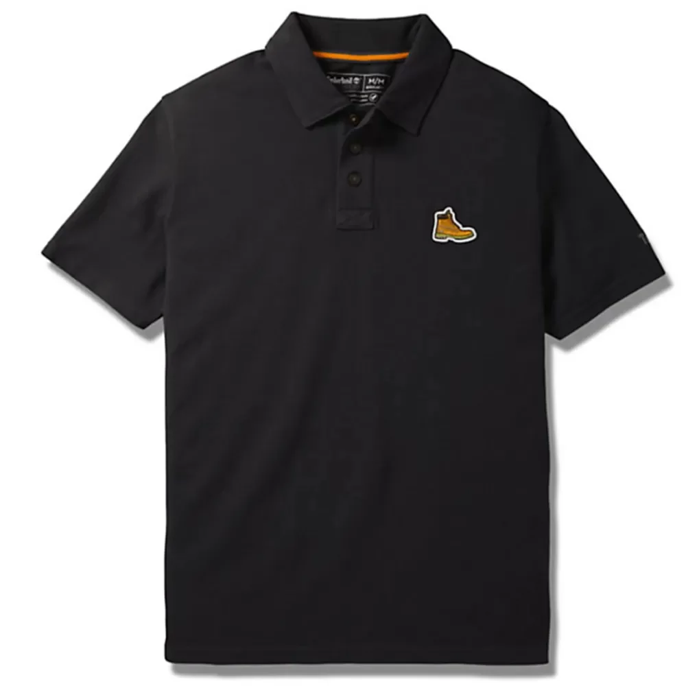 Polo Timberland Logo bottine Homme Noir