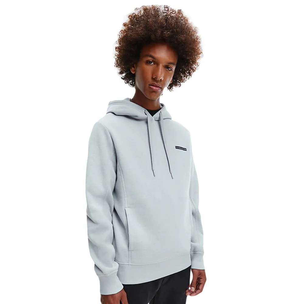 Sweat Calvin Klein Classic logo Homme Bleu